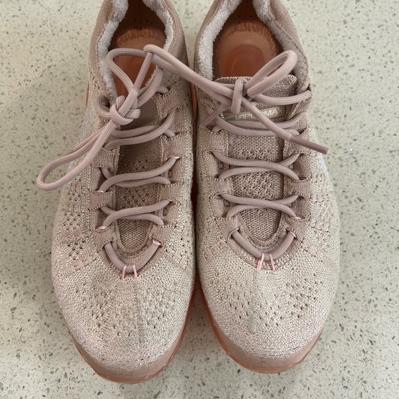 Nike Air Vapormax 2023 FK Flyknit Oatmeal Pink DV6840-101 Ladies size 9 - Picture 3 of 5